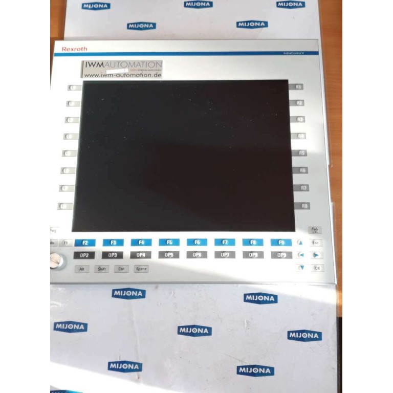 REXROTH INDRACONTROL V VDP30 3BIN D1 NN NN TOUCH SCREEN R911171017 GP1 24V DC 2A