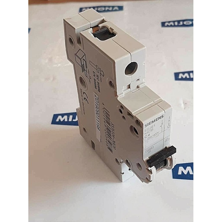 Siemens 5SJ6104 7KK20 Leitungsschutz Schutzschalter 5SJ61 MCB C4 230/400V