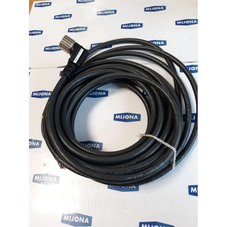 IFM E11740 MX1108 3X1mm²+8x0,5mm² cable with socket 10m M23 new old stock
