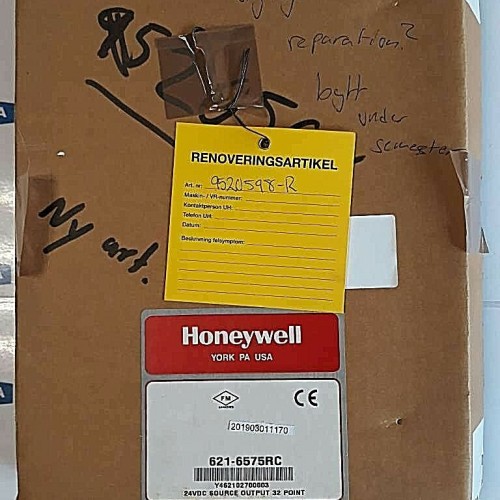 Honeywell 621 6575RC  24VDC SOURCE OUTPUT 32 POINT Y462102700003