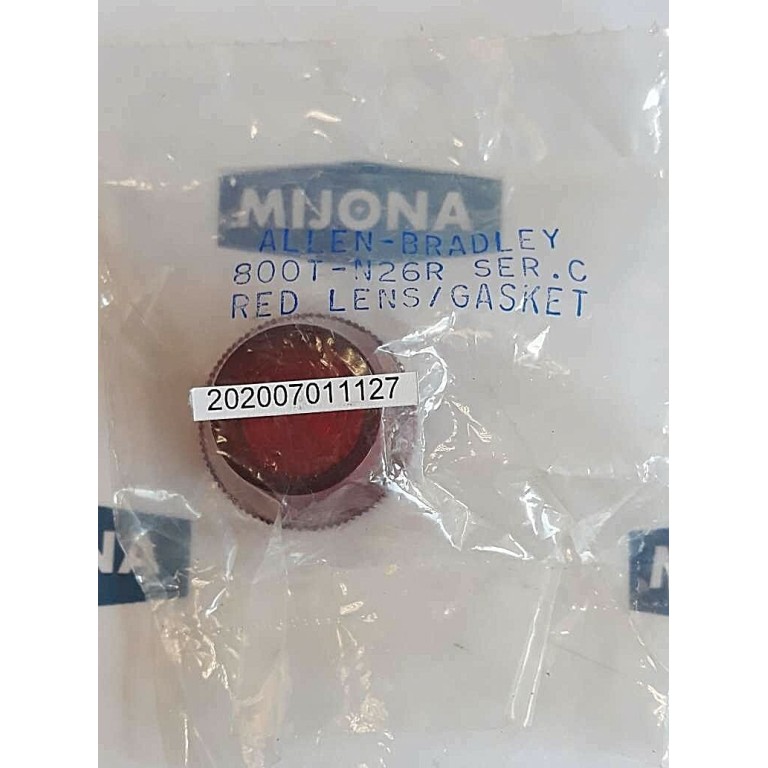 ALLEN BRADLEY 800T N26R SER C RED COLOR CAP