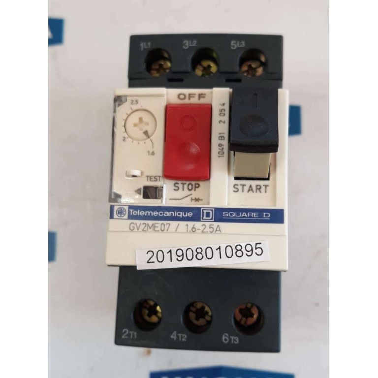 Telemecanique Motorschutzschalter SQUARE D GV2ME07 1,6-2,5A IEC 947.2, 947.4.1
