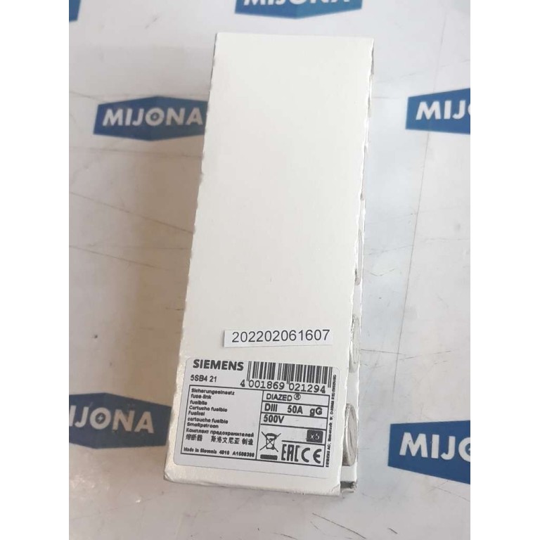 Siemens 5SB4 21 500V 50A ORIGINAL PRICE FOR 5PSC Fuse new old stock