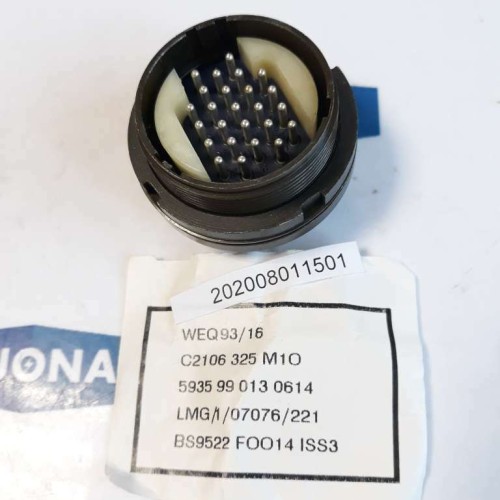 WEALD ELECTRONICS WEQ93 16 C2106 325 M10 LMG 1 07076 221 BS9522 F0014 ISS3