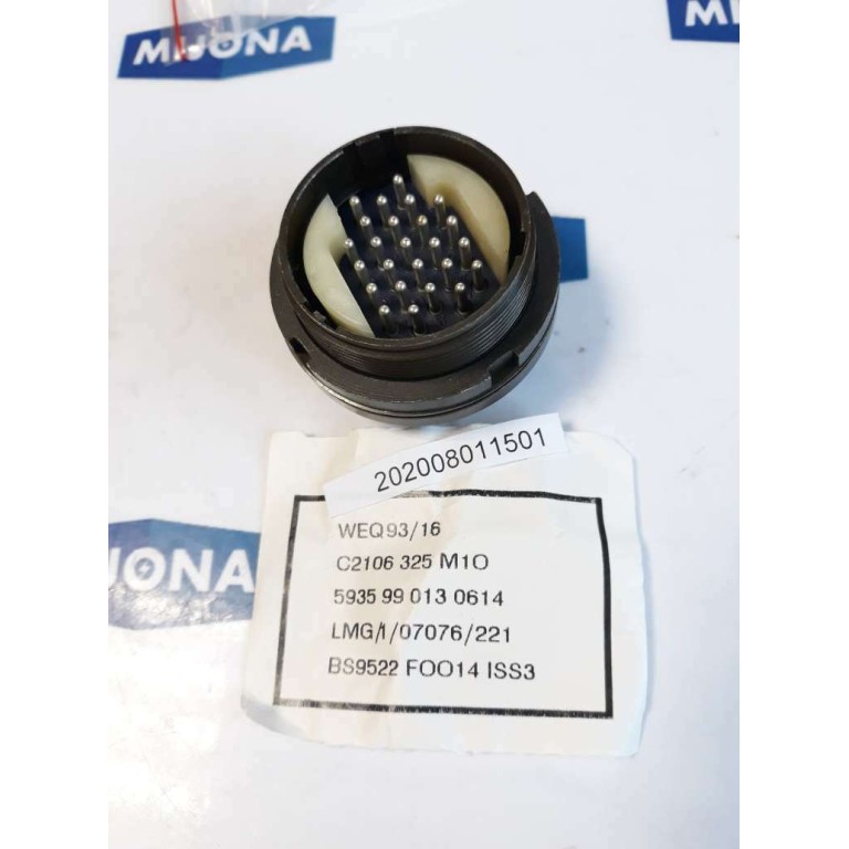 WEALD ELECTRONICS WEQ93 16 C2106 325 M10 LMG 1 07076 221 BS9522 F0014 ISS3 WEALD ELECTRONICS WEQ93 16 C2106 325 M10 LMG 1 07076 221 BS9522 F0014 ISS3