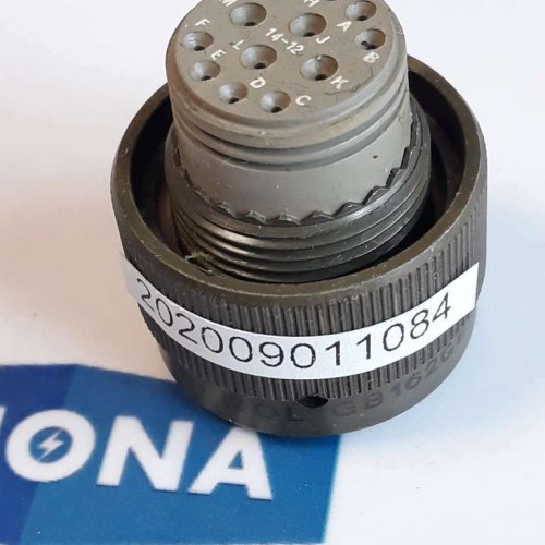 Amphenol GB162GB 36T14 12SC CONNECTOR 14-12 (new old stock) Amphenol GB162GB 36T14 12SC CONNECTOR 14-12 (new old stock)