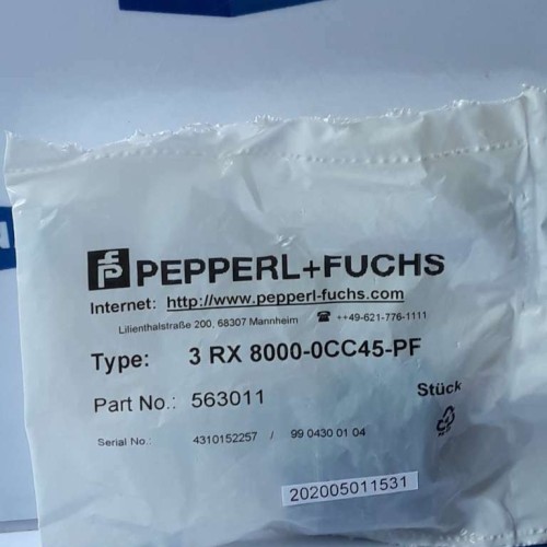 Pepperl+Fuchs 3 RX 8000 0CC45 PF 563011