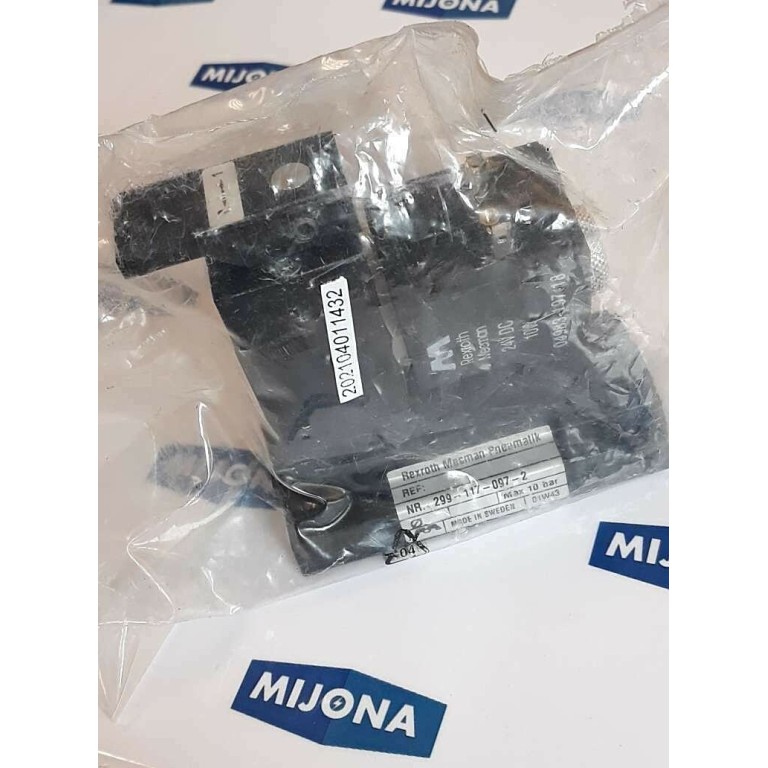 REXROTH MECMAN 299 117 097 2 Directional Control Valve 10BAR 01W43 2991170972 REXROTH MECMAN 299 117 097 2 Directional Control Valve 10BAR 01W43 2991170972