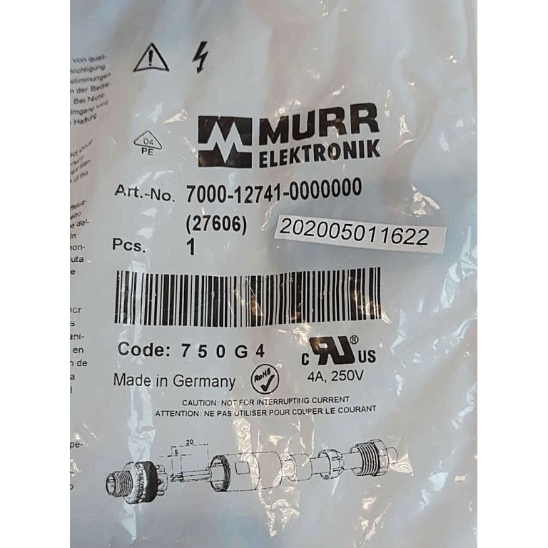 MURR 7000 12741 0000000 (27606) 4POL 750G4 4A 250V