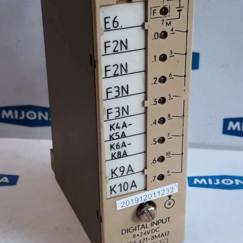 Siemens DIGITAL INPUT 8X24VDC 6ES5 421 8MA12 SIMATIC S5 6ES5421-8MA12 Siemens DIGITAL INPUT 8X24VDC 6ES5 421 8MA12 SIMATIC S5 6ES5421-8MA12