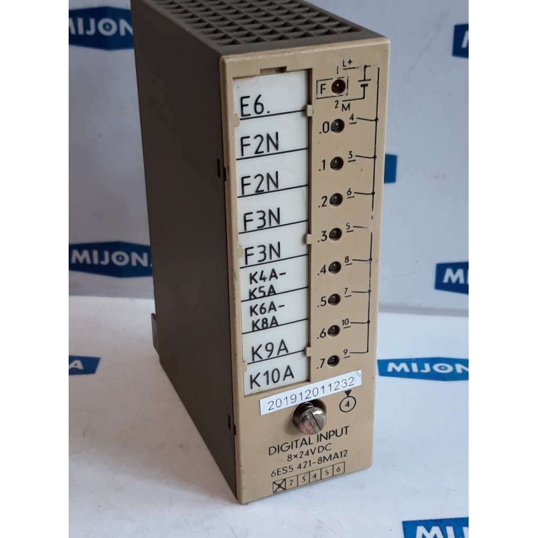 Siemens DIGITAL INPUT 8X24VDC 6ES5 421 8MA12 SIMATIC S5 6ES5421-8MA12