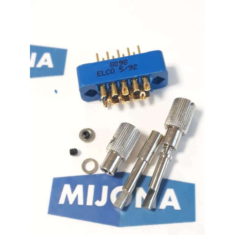 EM LTD MRE/A 14P CONNECTOR PLUG ELCO 8098 5/92 (New old stock) EM LTD MRE/A 14P CONNECTOR PLUG ELCO 8098 5/92 (New old stock)