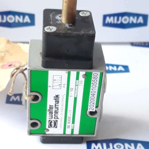WALTER PNEUMATIK SE 9302 01 ventil control valve 1-10BAR 796 (new old stock) WALTER PNEUMATIK SE 9302 01 ventil control valve 1-10BAR 796 (new old stock)