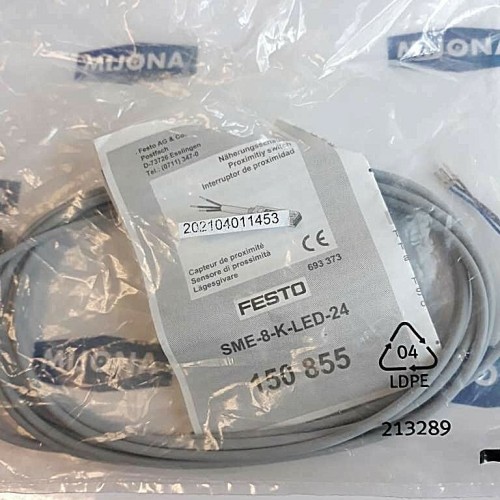 FESTO SME 8 K LED 24 Proximity switch 150 855 SME8KLED24 150855 FESTO SME 8 K LED 24 Proximity switch 150 855 SME8KLED24 150855