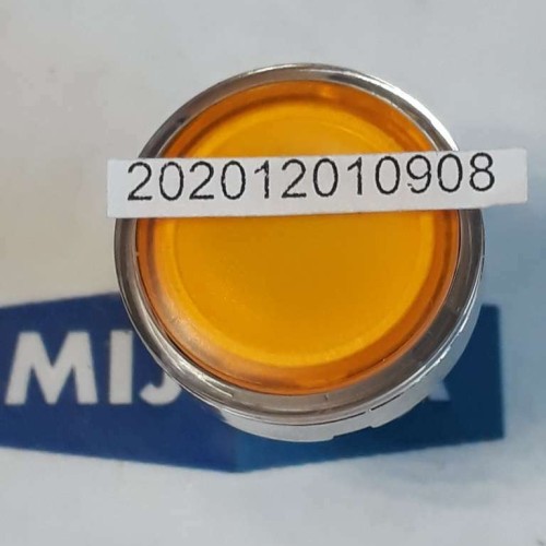 Telemecanique Orange Pushbutton Head ZB4 BW35 new old stock Telemecanique Orange Pushbutton Head ZB4 BW35 new old stock