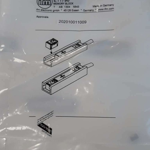 IFM electronic EFECTOR120 E11798 MEMORY BLOCK