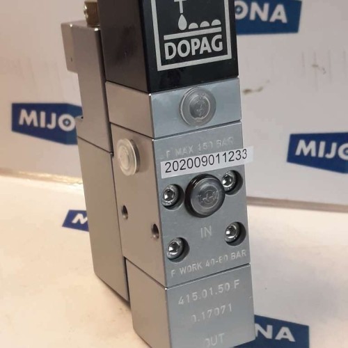 DOPAG 415 01 50 F 0.17071 MAX 150BAR P WORK 40-80BAR 415 01 38 D NEW OLD STOCK