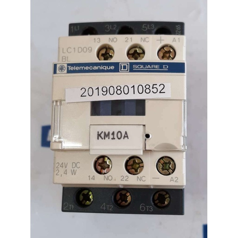 TELEMECANIQUE Contactor SQUARE D LC1D09 BL 24V DC 2.4 W Leistungsschütz 25A 690V