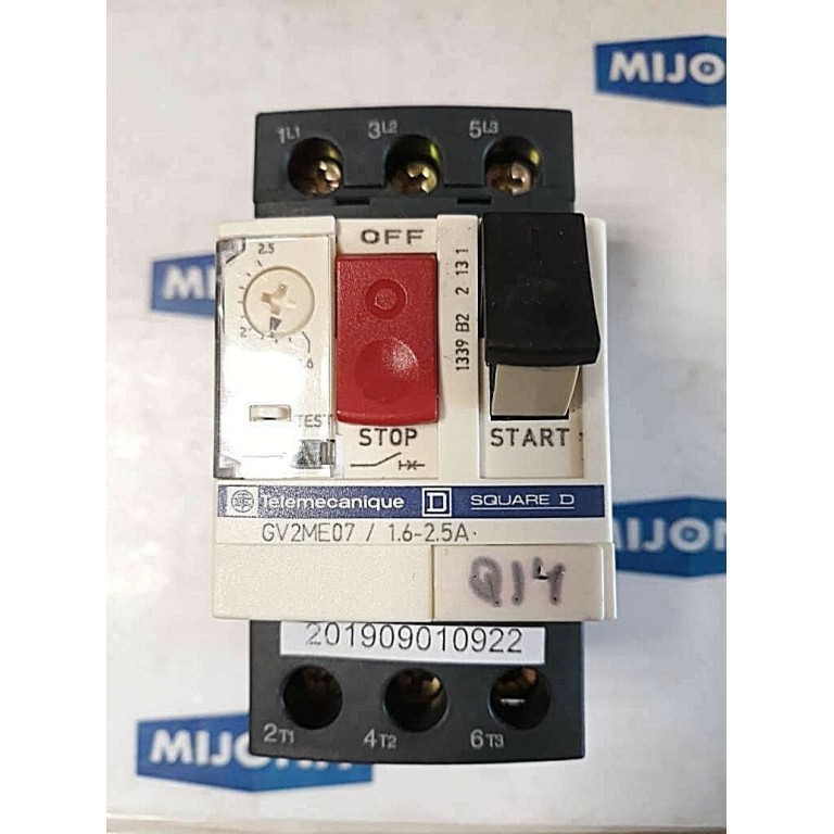 Telemecanique Motorschutzschalter SQUARE D GV2ME07 1.6-2.5A IEC 947.2, 947.4.1