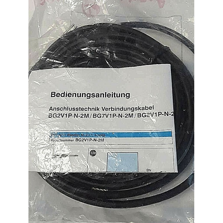 Wenglor BG2V1P N 6M PNP NPN CONVERTER M12X1 4PIN