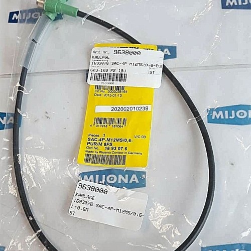 Phoenix Contact SAC 4P M12MS/0,6-PUR/M 8FS 16 93 07 6