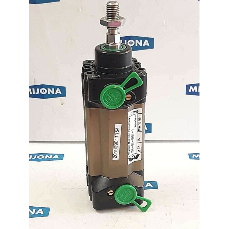 Rexroth Mecman 10Bar 96W37 PNEUMATIK CYLINDER 168 03 0200 1 D=32 (NEW OLD STOCK)