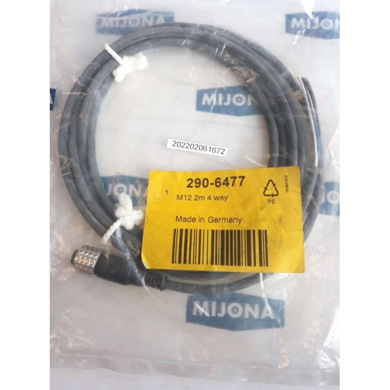 HIRSCHMANN  933 331  021 M12 2M 4 WAY (NEW OLD STOCK)