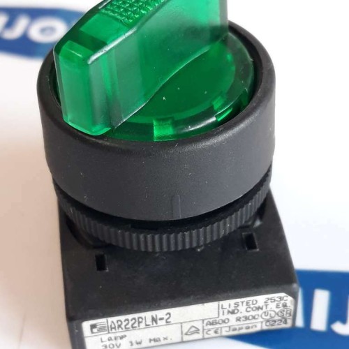 Fuji Electric AR22PLN 2 Push Button GREEN 30V (NEW OLD STOCK) Fuji Electric AR22PLN 2 Push Button GREEN 30V (NEW OLD STOCK)