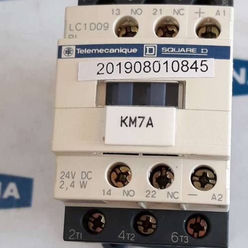 TELEMECANIQUE Contactor SQUARE D LC1D09 BL 24V DC 2.4 W Leistungsschütz 25A 690V