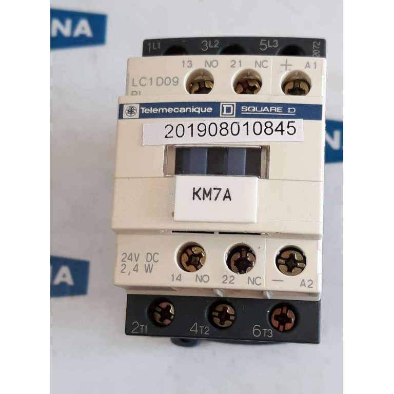 TELEMECANIQUE Contactor SQUARE D LC1D09 BL 24V DC 2.4 W Leistungsschütz 25A 690V