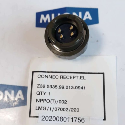WEALD ELECTRONICS WEQ04 32 LMG 1 07 002 220 CONNECTOR Z32 5935 99 013 0941