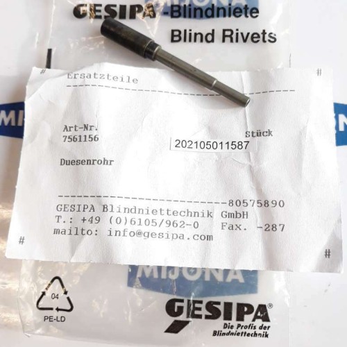 Gesipa 7561156 duesenrohr (NEW OLD STOCK)