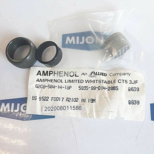 Amphenol 62GB 584 14 19P 8639 BS 9522 F0017 A2102 14 19M (NEW OLD STOCK)
