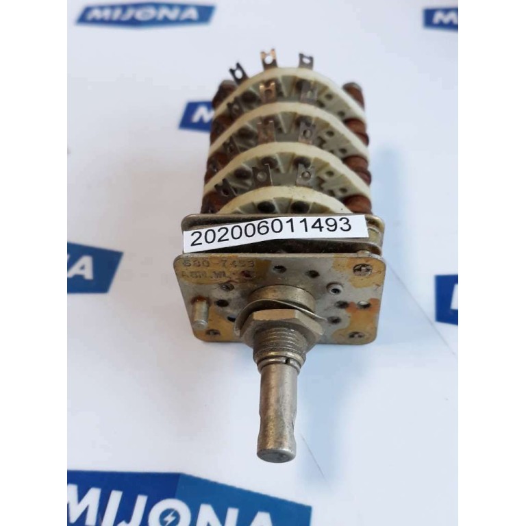 ABM WL 580 7453 ROTARY SWITCH (New old stock)