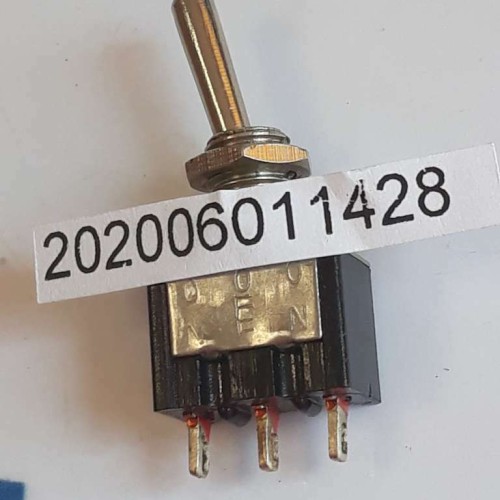 MINI TOGGLE SWITCH NEN 000 6A 125VAC 3A 250VAC  (NEW OLD STOCK)