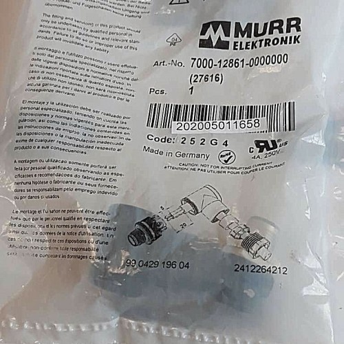 MURR 7000 12861 0000000 (27616) 4POL 252G4 4A 250V