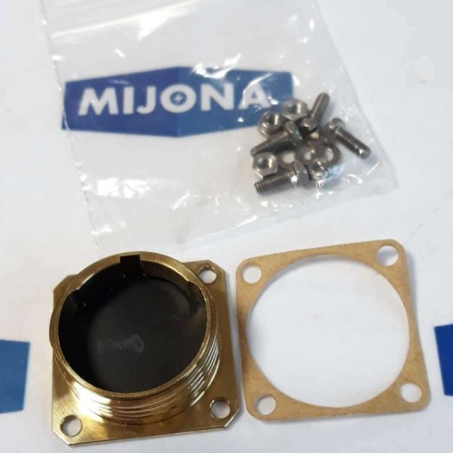 AB connectors ABM 08 01 9529669 ABM0801 square flange receptacle size 16 AB connectors ABM 08 01 9529669 ABM0801 square flange receptacle size 16