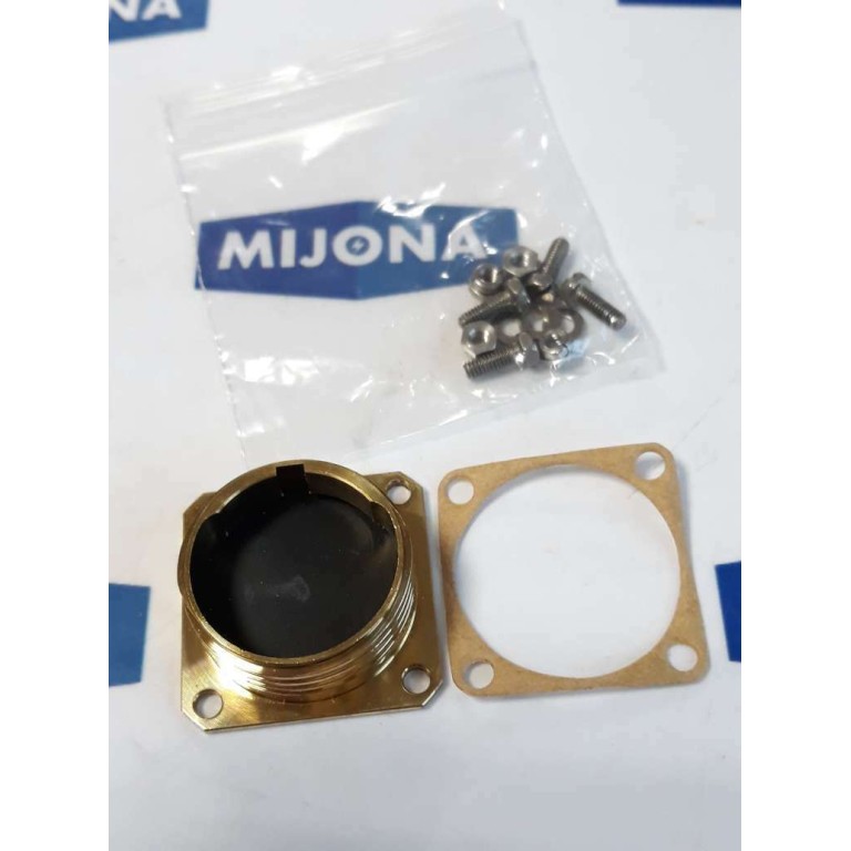 AB connectors ABM 08 01 9529669 ABM0801 square flange receptacle size 16 AB connectors ABM 08 01 9529669 ABM0801 square flange receptacle size 16