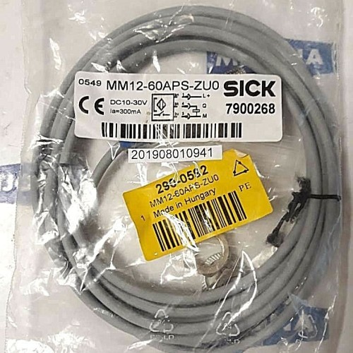 SICK MM12 60APS ZU0  sensor 7900268 DC10 30V Ia=30mA 0549