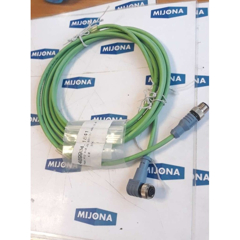 INDEX TRAUB 489904 1841 CABLE M12 ESCHA 5PIN 8004463 53224 4X0,25 NEW OLD STOCK