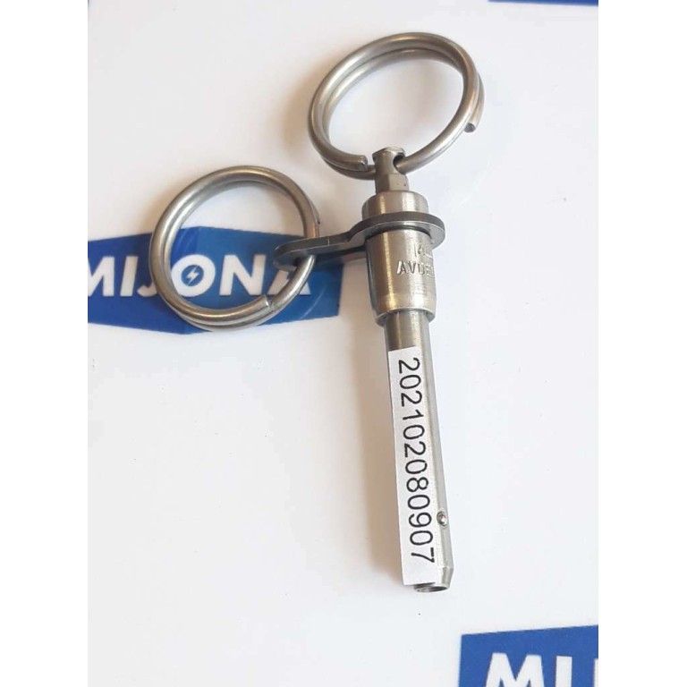 AVDEL ALCI 4R11N Stainless Steel Push Pull Hitch Pin (New old stock)