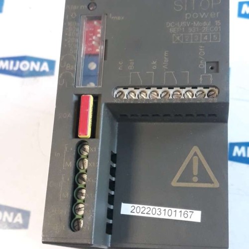 Siemens SITOP POWER DC USV MODUL 15 6EP1 931 2EC01  6EP1931-2EC01