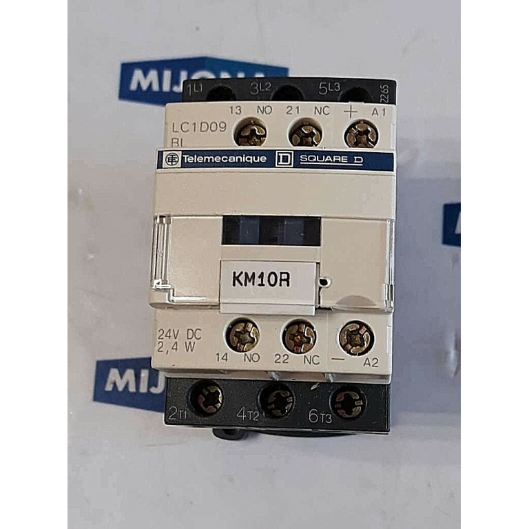 TELEMECANIQUE Contactor SQUARE D LC1D09 BL 24V DC 2.4 W Leistungsschütz 25A 690V TELEMECANIQUE Contactor SQUARE D LC1D09 BL 24V DC 2.4 W Leistungsschütz 25A 690V