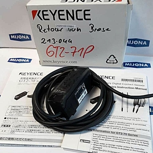 KEYENCE GT2 71P 10-30VDC CLASS2 High Accuracy Digital Contact Sensor KEYENCE GT2 71P 10-30VDC CLASS2 High Accuracy Digital Contact Sensor