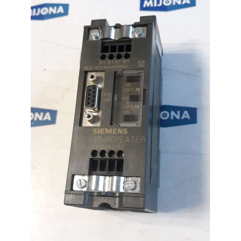 SIEMENS 6ES7 972-0AA01-0XA0 RS 485 REOEATER 6ES7972-0AA01-0XA0 SIEMENS 6ES7 972-0AA01-0XA0 RS 485 REOEATER 6ES7972-0AA01-0XA0
