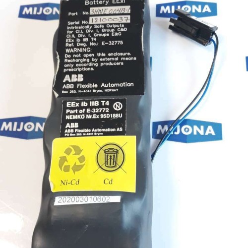 ABB FLEXIBLE AUTOMATION 3HNE00413 1 BATTERY CURRENT LIMITED