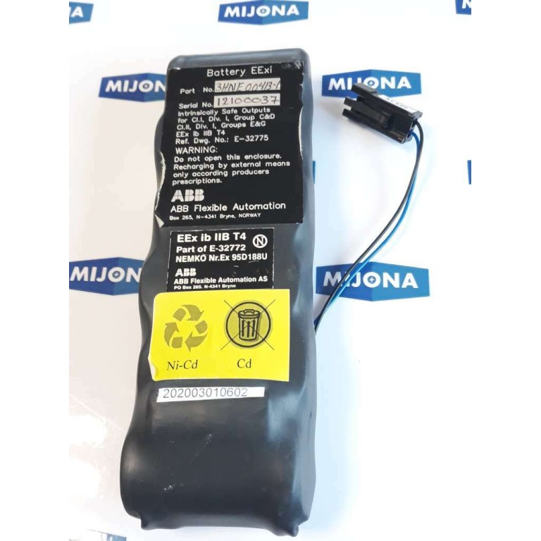 ABB FLEXIBLE AUTOMATION 3HNE00413 1 BATTERY CURRENT LIMITED