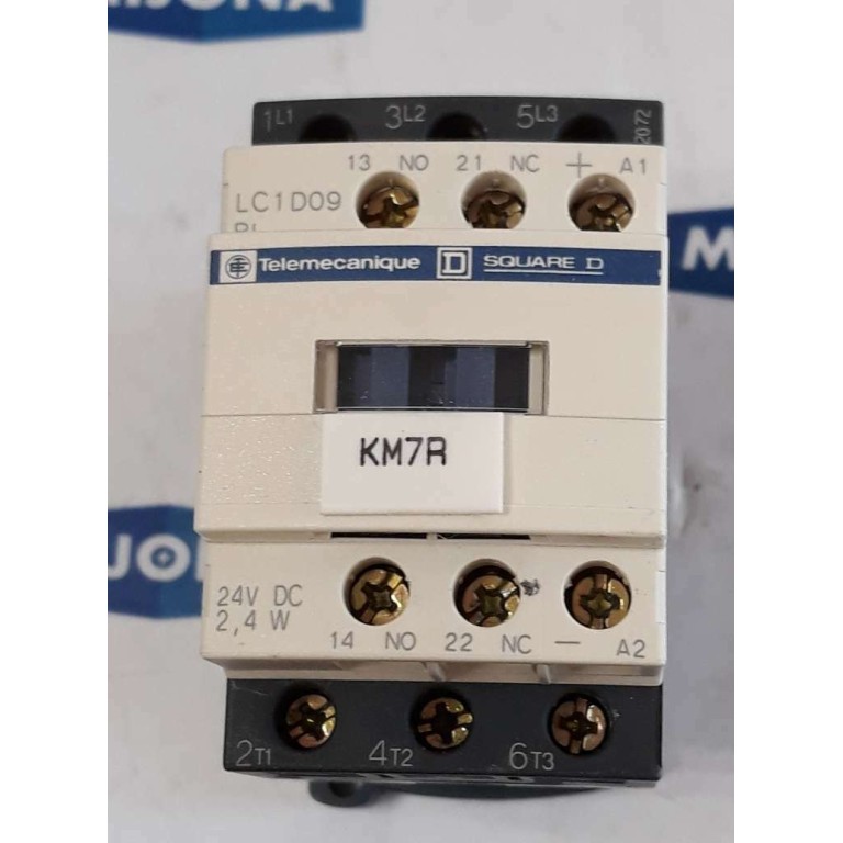 TELEMECANIQUE Contactor SQUARE D LC1D09 BL 24V DC 2.4 W Leistungsschütz 25A 690V