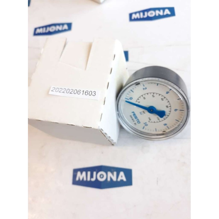 FESTO MA-50-10-1/4 359873 Pressure Gauge MANOMETER 0-140psi 0-10bar new old stoc