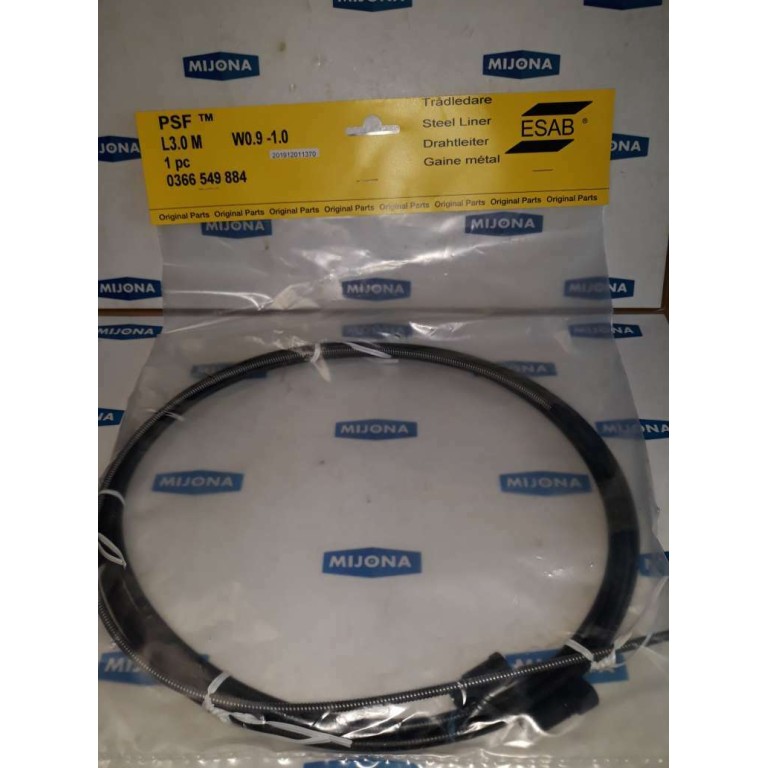 Esab 0366 549 884 PSF L3.0 M W0.9-1.0 DRAHTLEITER STEEL LINER
